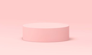 Podyum silindir temel temel temel temel temel temel temel temel dayanak yarışması ödüllü arena 3d sahne gerçekçi vektör illüstrasyonunu kazandı. Yaya kristali geometrik yapı yuvarlak sergi salonu tasarım ürünü premium sunumu