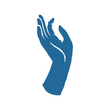 El siluetinin soyut sanatı Matisse modern tarz vektör illüstrasyonundan esinlenmiştir. Poster veya duvar dekoru tuval baskısı için modaya uygun yaratıcı sanatsal tasarım ögesi