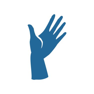 El siluetinin soyut sanatı Matisse modern tarz vektör illüstrasyonundan esinlenmiştir. Poster veya duvar dekoru tuval baskısı için modaya uygun yaratıcı sanatsal tasarım ögesi