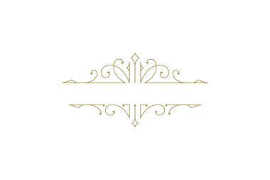 Vintage süsleme metni ayırıcı filigran kaligrafik vektör çizimi. Metin dekorasyonu için klasik geliştirme ayırıcısı. Sertifika diploması veya düğün davetiyesi için dekoratif tasarım ögesi