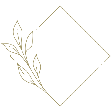 Çiçek hattı sanat kare çerçeve tasarım elementi