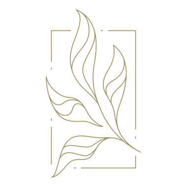 Dikdörtgen çerçeve çizgisi sanat tasarım elementinde çiçek