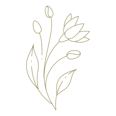 Çiçek çizgisi tasarım ögesine sahip şube