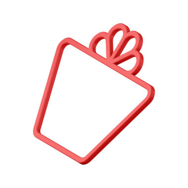 Kırmızı kutlama soyut çerçevesi. Noel sarı dekoru ve mutlu bayram havası. Minimalist pahalı tasarım. Yeni yıl için dekorasyon hediyesi ve neşeli selamlar. 3d illüstrasyon