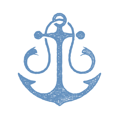 Logo için deniz kabuğu silueti çizilmiş pul efekti illüstrasyonu. Paket ve menü tasarımı veya etiket dekorasyonu için klasik grunge doku amblemi.