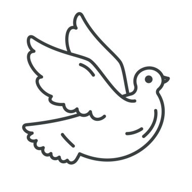 Minimalist uçan beyaz güvercin çizgisi illüstrasyonda yer aldı. Uçan kanatlı güvercin aşkın sembolü özgürlük ruhani barış gömleğin desenli dekoratif tasarımı. Kuş hayvan karakteri silueti