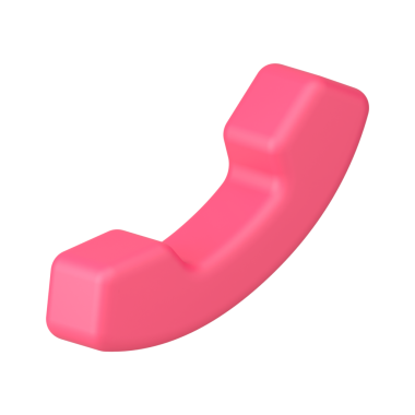 Pembe telefon ahizesi 3D ikon izometrik çizim. Klasik dekoratif tasarım sembol çağrı merkezi, iletişim ve servis izole edildi. Klasik ses bağlantısı elektronik aygıtı