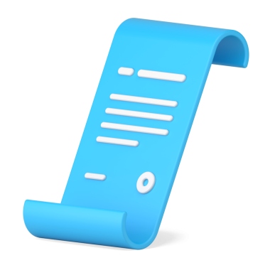 Mühür 3D simgesi olan mavi belge. Önemli tarihi bilgiler kağıda döküldü. Yazılı ve yasal damgalı sarı kağıtlar. Elektronik güvenlikle anlaşma. izole gerçeklik