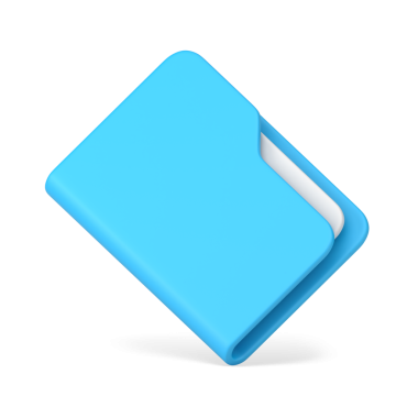 Üzerinde 3D kağıtlar olan mavi dosya. Belgeleri olan bir ofis plastik dosyası. Özel dizindeki ses düzeyinde çalışma verileri. Sunum için çevrimiçi portföy topladım. İzole edilmiş gerçekçi simge 