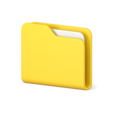 Sarı portföy dizin 3D simgesi. Plastik belgeler içeren bilgi dosyası. Özel dizindeki kapalı çalışma verileri. Sunum için yaratıcı çevrimiçi arşiv. İzole edilmiş gerçekçilik 