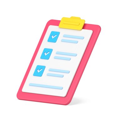 3d simgesi olan dizin tableti. Yazılı anket kağıdı ve işaretli işaretler. İşe alım ve özgeçmiş için bilgi belgesi. Sınavı geçmek için notlarla sınav. 