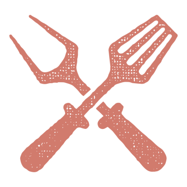 Beyaz arka planda izole edilmiş ızgara silueti için çapraz barbekü araçlarıName