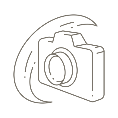 Crescent Line Art ile Kamera