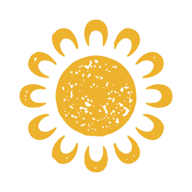 Parlak sarı taç yapraklarıyla güzel sarı papatya çayı doğal yaz mevsimi romantik bitki eli grunge desen çizimi. Sevimli çiçek parlayan güneş dekoratif tasarımı izole edilmiş.