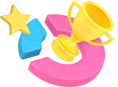 Grafik yarışması ile kazanan altın kupa. En iyi seçim zafer. Diyagram 3 boyutlu simge gerçekçi analiz.