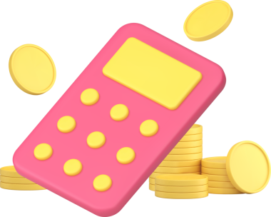 Para hesaplama finansal muhasebe iş dengesi bütçesi 3D simge gerçekçi analiz