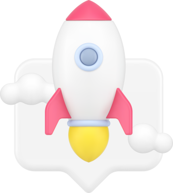 Roket ipuçlarını başlatma girişimi pazarlama çözümü 3d simgesini hedeflemeye başlayın