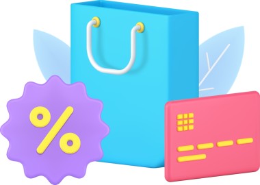 Mevsimlik satış, perakende indirim, ticari alım, siyah cuma 3D ikon ikonu