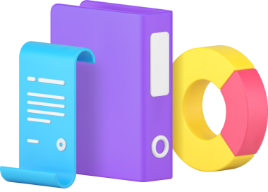 İş muhasebe analizi verimliliği optimizasyonu 3d simgesi