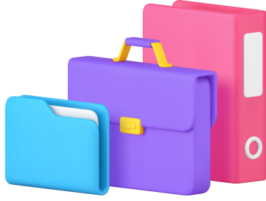 İş bürosu işi optimizasyonu muhasebe evrakları 3D simgesi