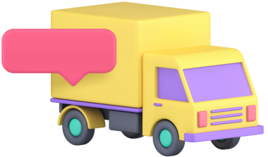 Minibüs kargo taşımacılığı otomobil teslimatı hızlı ipuçlarıyla hareket ediyor 3D simge