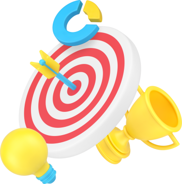 Hedefe ulaşma hedefi başarılı oldu. Dart oyununun 3D simgesini analiz ederek iş dünyası kazandı. Oklu dartboard verimlilik ve verimlilik zaferi stratejisi