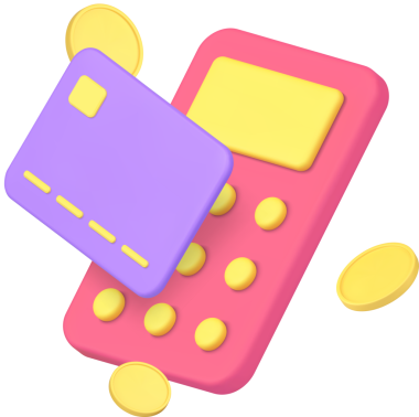 Bankacılık kullanıcı fatura dengesi bütçe hesaplama kontrol 3d simgesi. Mali istatistik ekonomisi kredi kartı hesap makinesini kontrol ederek harcamaları analiz ediyor