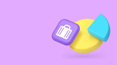 Finansal istatistik grafiği tart verisi kopyalama alanı afişini izliyor. Finans bankacılık analizi diyagramı bilgi ticari araştırmaları beyin fırtınası