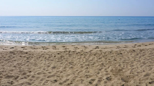Mar Mediterráneo Calmo Cálido Hermoso Paisaje Marino — Foto de Stock
