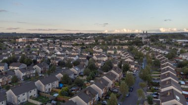 Yazın konut. İrlanda 'daki Mullingar kasabası.