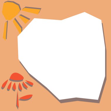 Düzenlenebilir sosyal medya çoklu çerçeve şablonu. Sarı bej gri ile soyut vektör pankartı