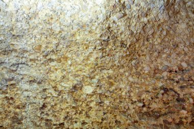 Cave first Paleolithic 37000 years sanctuary in Catalonia, L'Espluga de Francoli village, Tarragona province, Catalonia.