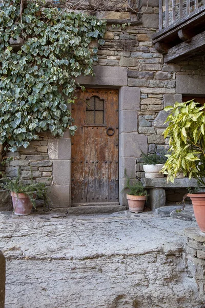 stock image Rupit village in Catalonia, Spain.