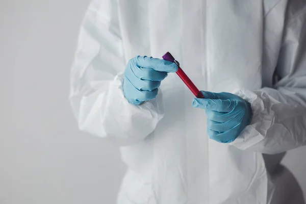 Лабораторія Використовується Наукових Досліджень Вивчення Дослідження Крові Отриманої Допомогою Зразків — стокове фото