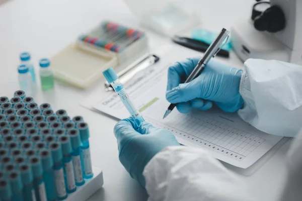 Laboratorio Utiliza Para Investigación Científica Para Probar Investigar Vacunas Terapéuticas —  Fotos de Stock
