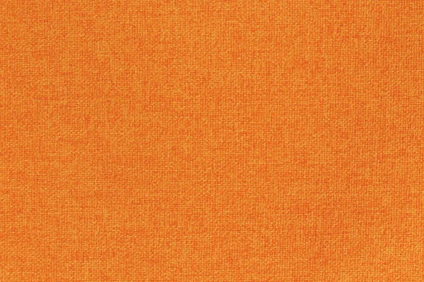 Orange Stofftextur Für Hintergrund Natürliches Textilmuster — Stockfoto