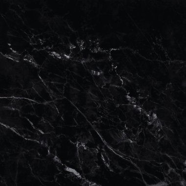 Siyah gri mermer, pürüzsüz parıltı desenli arka plan, doğal desenli fayans taşı zemininin karşı görüntüsü..