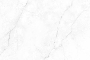Tasarım sanat çalışmaları ve iç veya dış tasarım için kusursuz desenli yüksek çözünürlüklü beyaz mermer arkaplan.