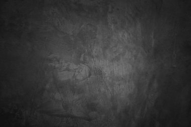 Dark grey concrete cement wall texture background with old and vintage style.