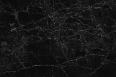 Siyah gri mermer, pürüzsüz parıltı desenli arka plan, doğal desenli fayans taşı zemininin karşı görüntüsü..