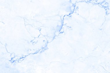 Arkaplan ve tasarım iç veya dış görünümü için yüksek çözünürlüklü açık mavi mermer dikişsiz doku, karşı üst görünüm.