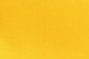 Arka plan için sarı pamuk kumaş dokusu, doğal tekstil deseni.