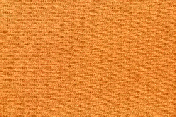 Narancs Pamut Szövet Textúra Háttér Természetes Textil Minta — Stock Fotó