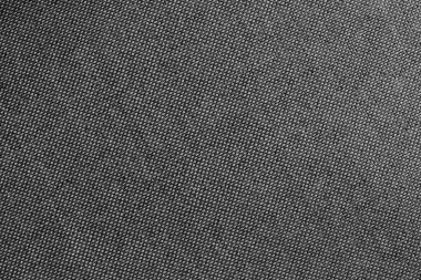 Black grey fabric cloth texture for background, natural textile pattern.