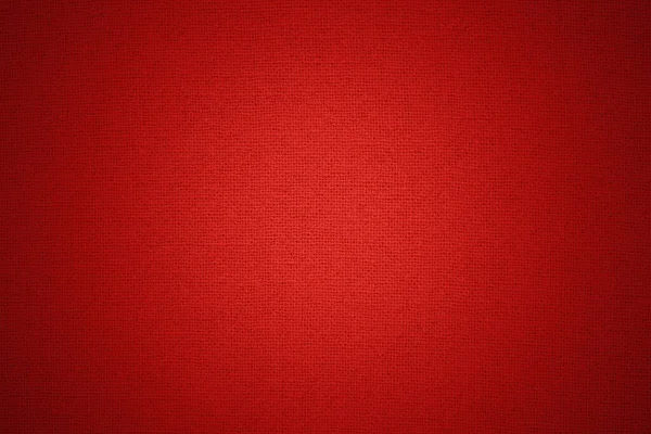 深红色棉织物为背景面料 天然纺织图案 — 图库照片