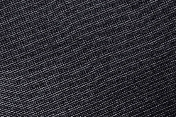 Black Grey Fabric Cloth Texture Background Natural Textile Pattern — Φωτογραφία Αρχείου