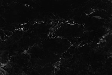 Siyah gri mermer, pürüzsüz parıltı desenli arka plan, doğal desenli fayans taşı zemininin karşı görüntüsü..
