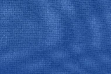 Arka plan için koyu mavi kumaş dokusu, doğal tekstil deseni.