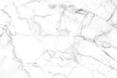 Beyaz gri mermer pürüzsüz ışıltı desenli arka plan, doğal desenli fayans taşı zemininin karşı görüntüsü..