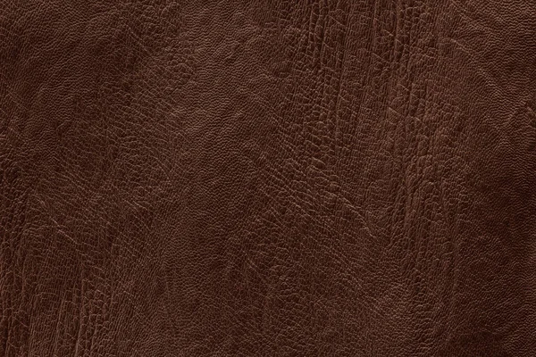 シームレスなパターンで茶色の革の質感の背景 — ストック写真